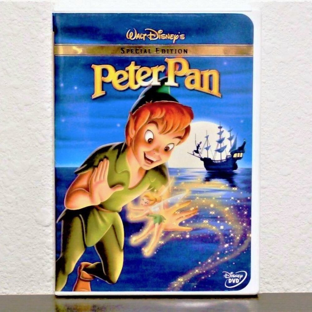 WALT DISNEY PETER PAN SPECIAL EDITION DVD Let your dreams take flight.
